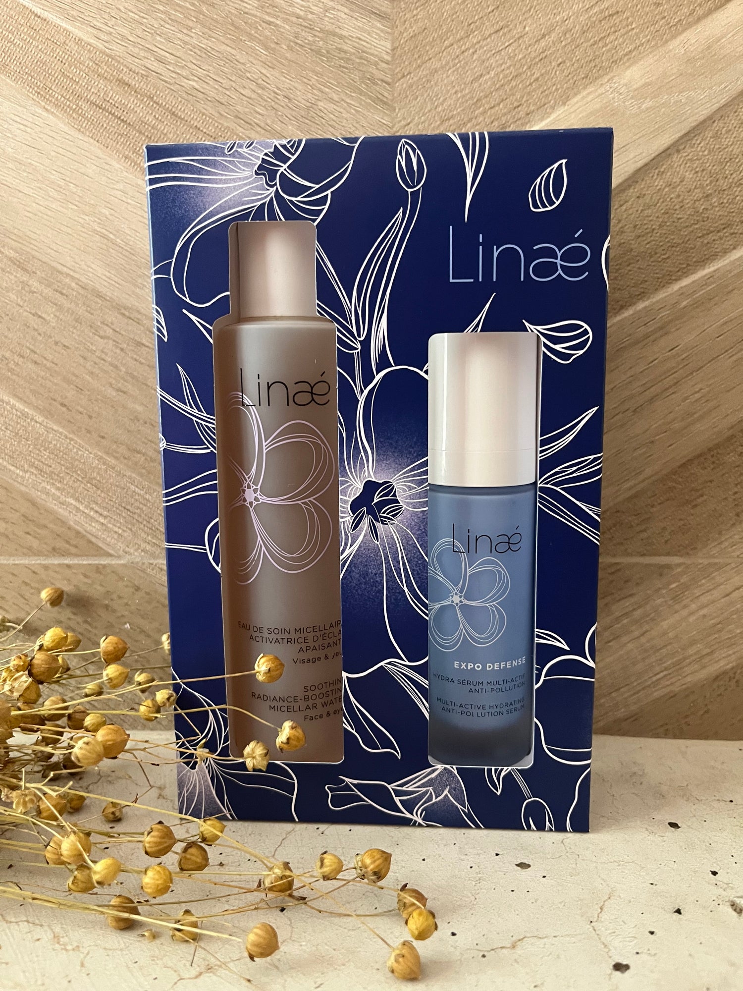 Micellar water - Hydra serum box